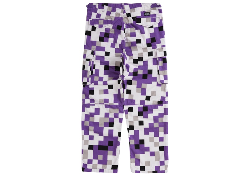 Supreme Cargo Pant (FW20) Purple Digi Camo