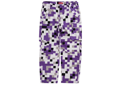 Supreme Cargo Pant (FW20) Purple Digi Camo
