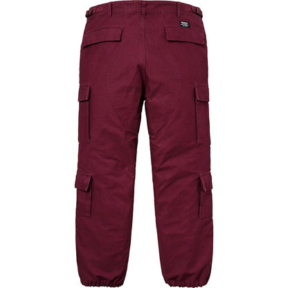 Supreme Cargo Pant (SS18) Burgundy