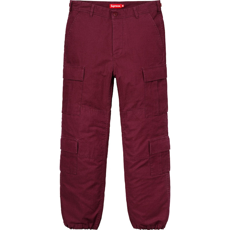 Supreme Cargo Pant (SS18) Burgundy