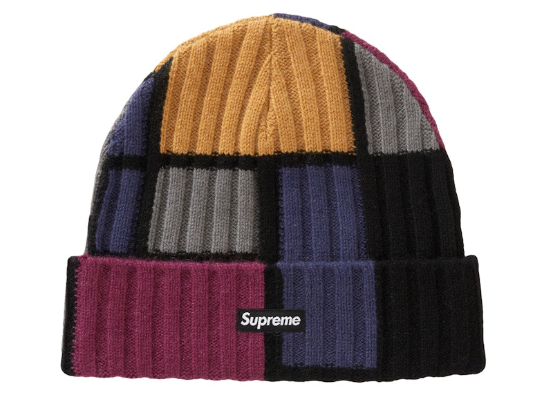 Supreme Cashmere Beanie (FW20) Purple Multi