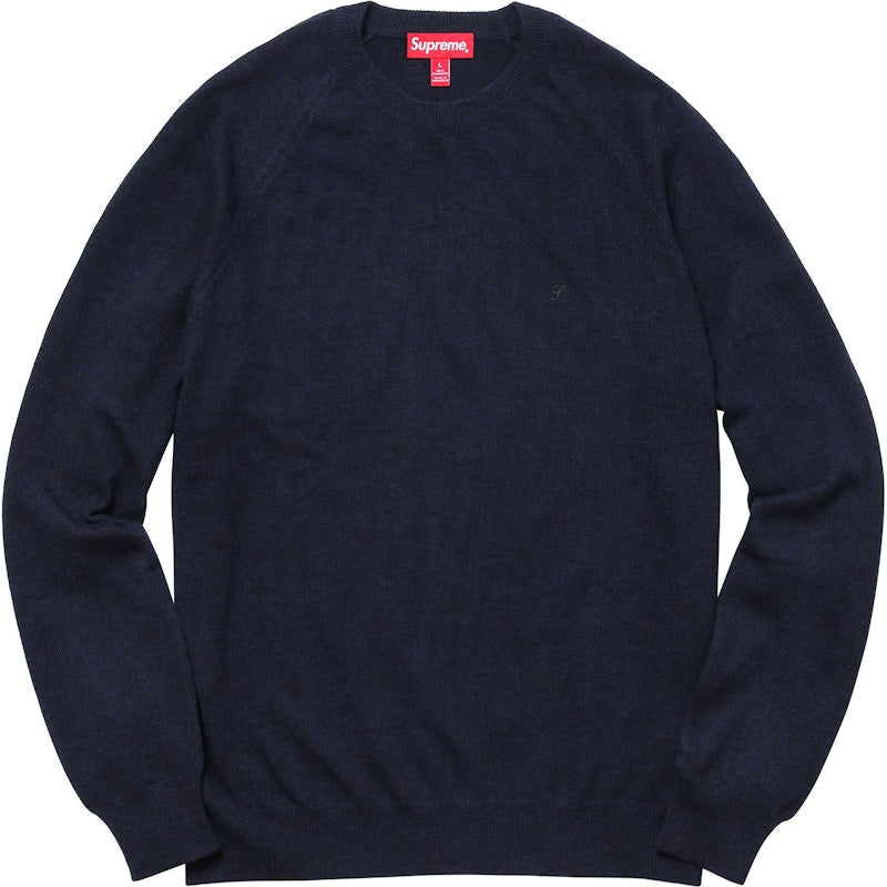 Supreme Cashmere Sweater Navy