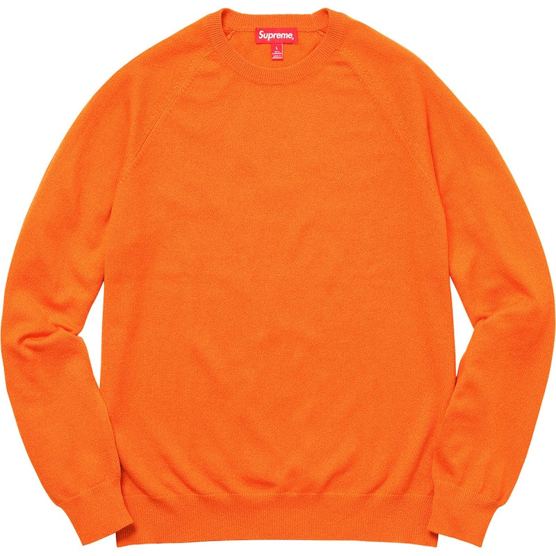 Supreme Cashmere Sweater Orange