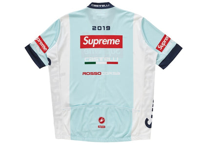 Supreme Castelli Cycling Jersey Light Blue