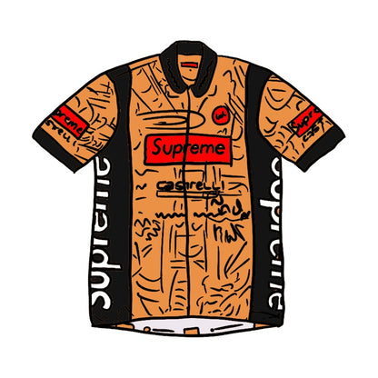 Supreme Castelli Cycling Jersey Multicolor