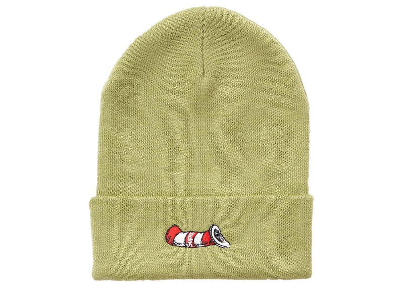 Supreme Cat in the Hat Beanie Light Olive