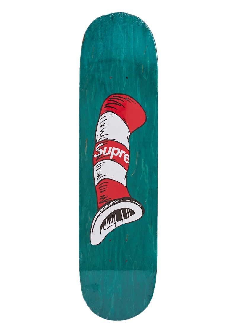 Supreme Cat in the Hat Skateboard Deck Green