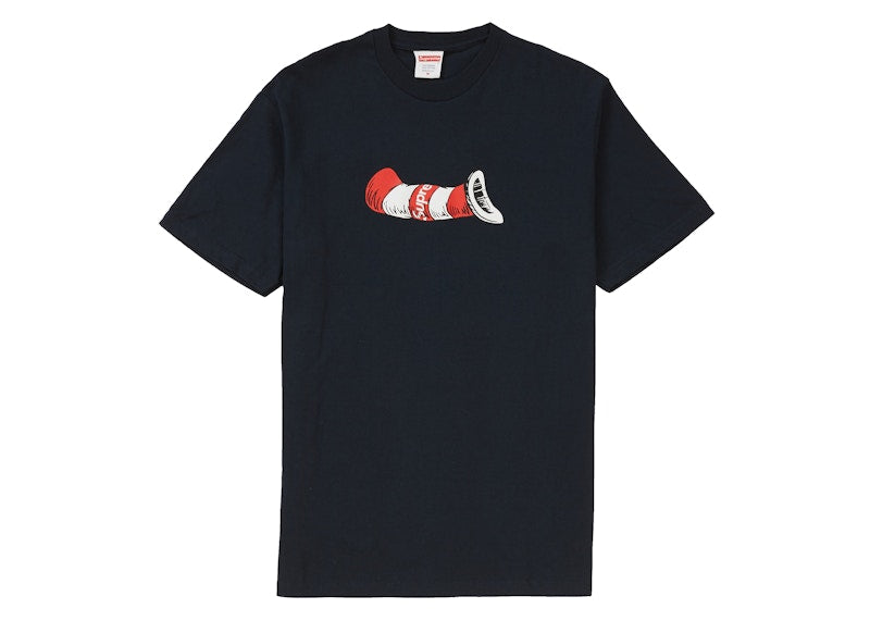 Supreme Cat in the Hat Tee Navy