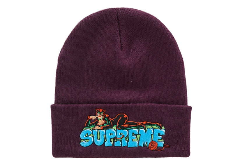 Supreme Catwoman Beanie Plum