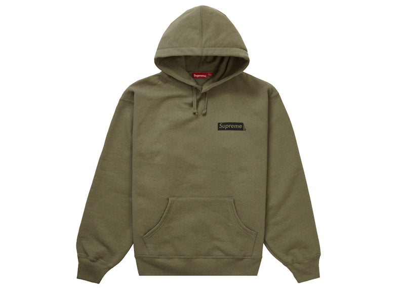 Supreme Catwoman Hooded Sweatshirt Light Olive
