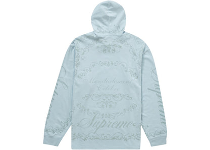 Supreme Celebre Hooded L/S Top Blue