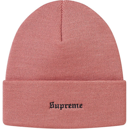 Supreme Centerpiece Beanie Dusty Pink