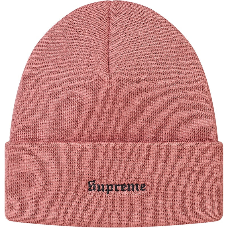 Supreme Centerpiece Beanie Dusty Pink