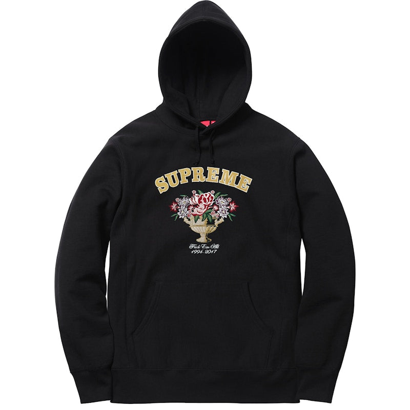 Supreme Centerpiece Hoodie Black