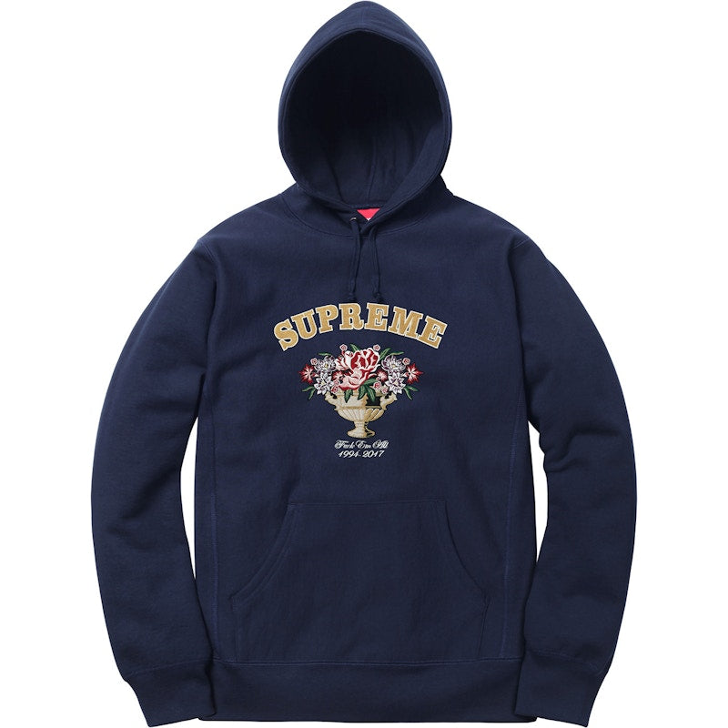 Supreme Centerpiece Hoodie Navy