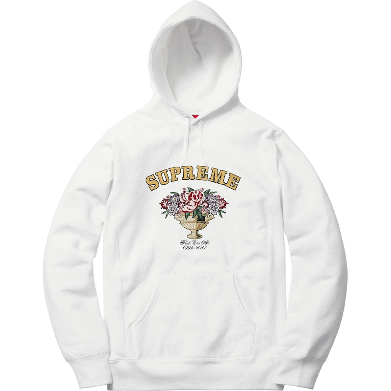 Supreme Centerpiece Hoodie White