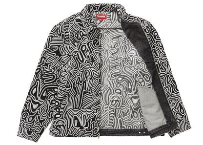 Supreme Chainstitch Denim Jacket Black