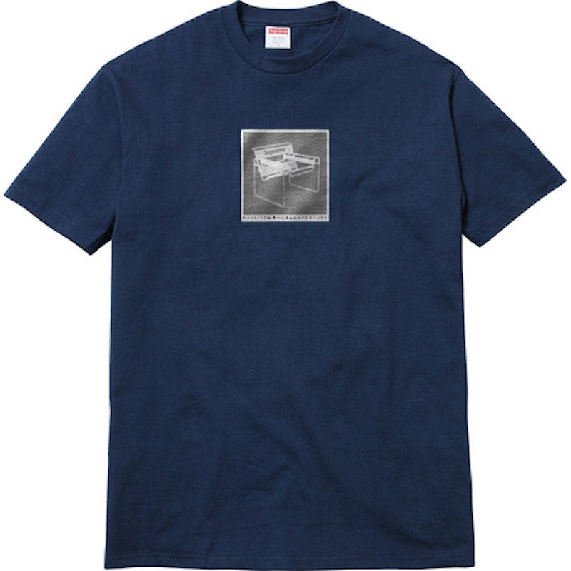 Supreme Chair Tee Navy