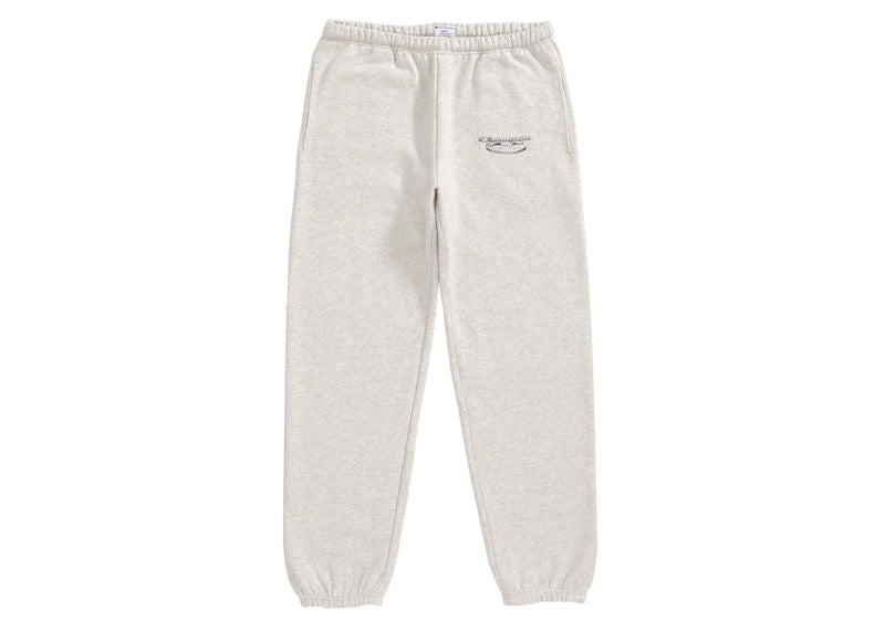 Supreme Champion 3D Metallic Sweatpant Ash Grey