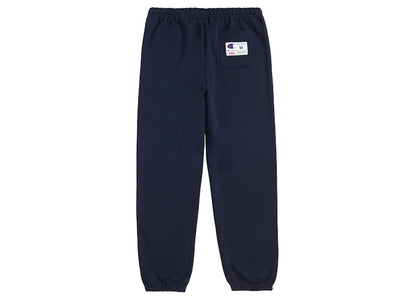 Supreme Champion 3D Metallic Sweatpant Navy