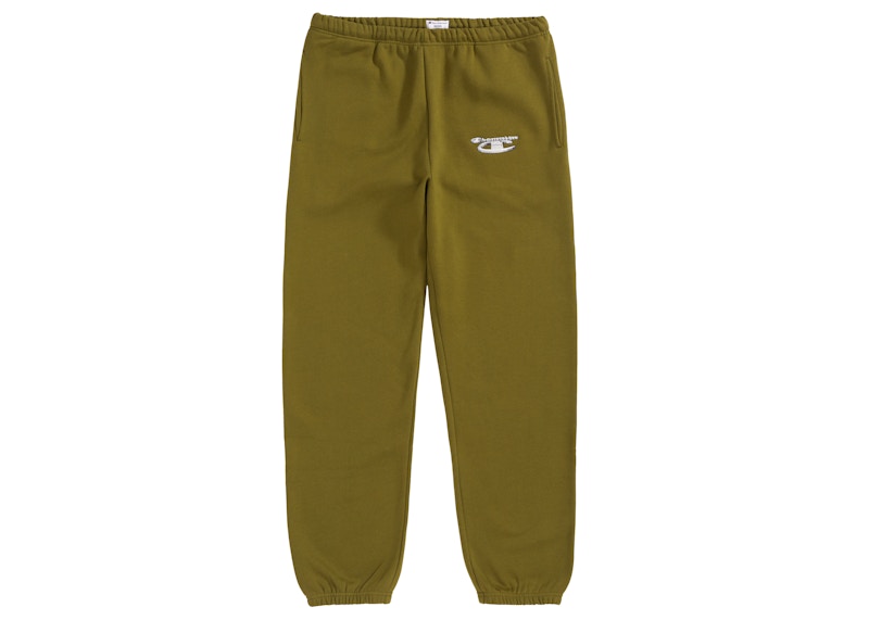 Supreme Champion 3D Metallic Sweatpant Olive