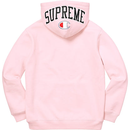 Supreme Champion Arc Logo Zip Up Sweat Light Pink