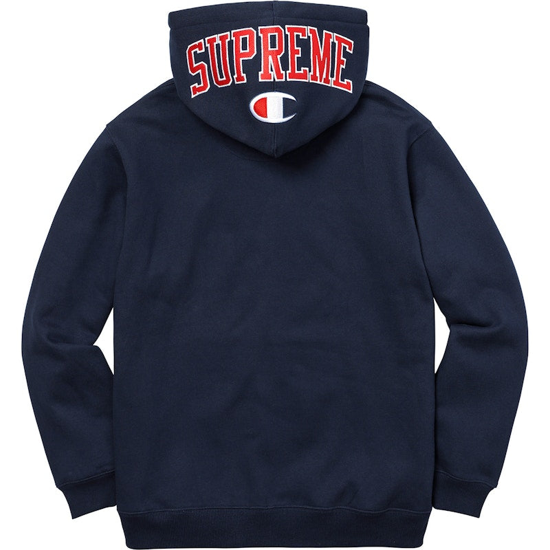 Supreme Champion Arc Logo Zip Up Sweat Navy