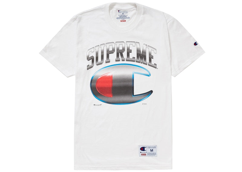 Supreme Champion Chrome S/S Top White