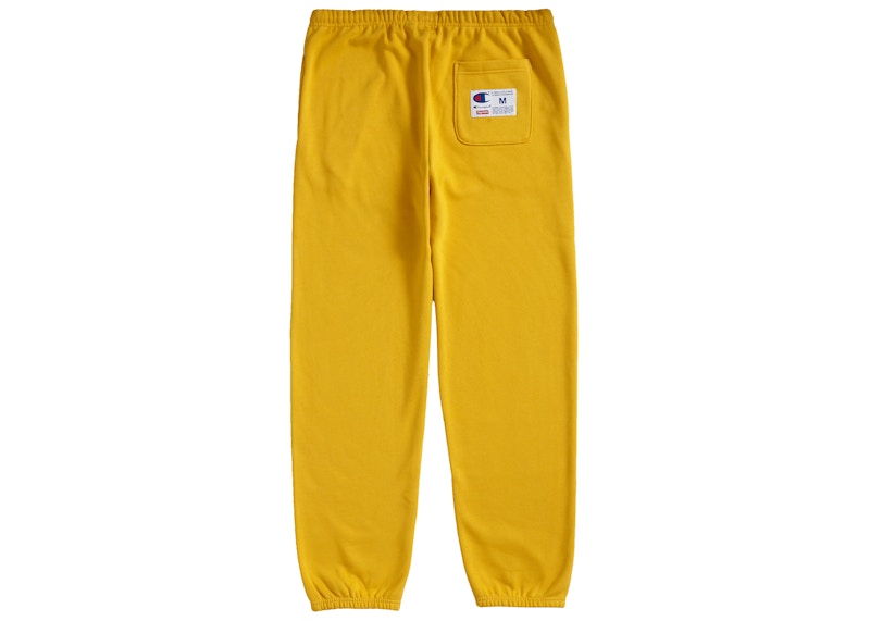 Supreme Champion Chrome Sweatpant Gold