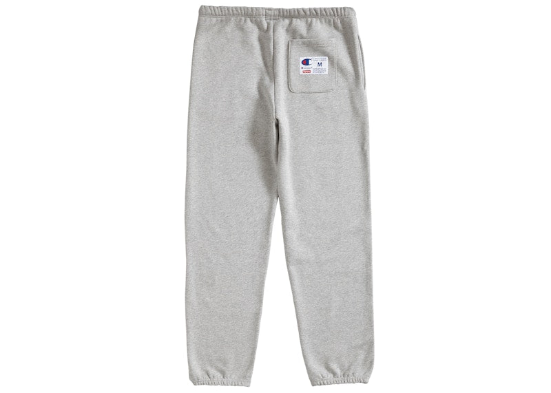 Supreme Champion Chrome Sweatpant Heather Grey