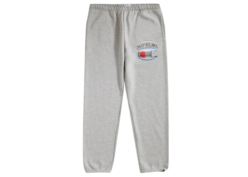 Supreme Champion Chrome Sweatpant Heather Grey