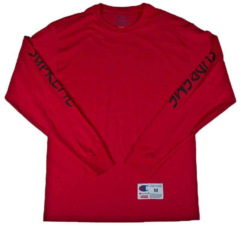Supreme Champion LS Tee Red