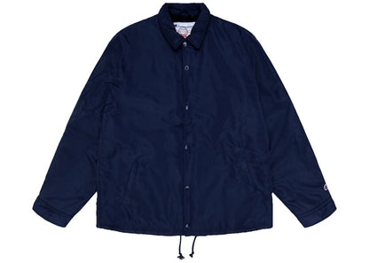 Supreme Champion Label Coaches Jacket Navy