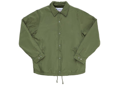 Supreme Champion Label Coaches Jacket Olive