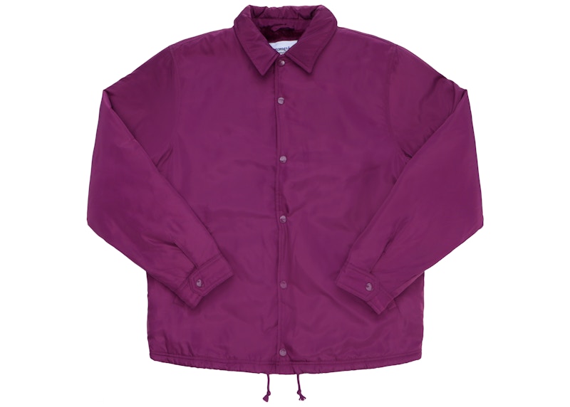 Supreme Champion Label Coaches Jacket Purple