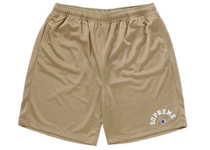 Supreme Champion Mesh Short Tan