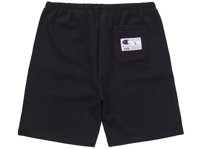 Supreme Champion Outline Sweatshort Black