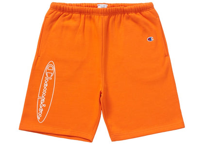 Supreme Champion Outline Sweatshort Orange