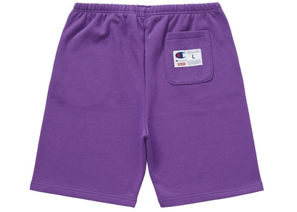 Supreme Champion Outline Sweatshort Purple