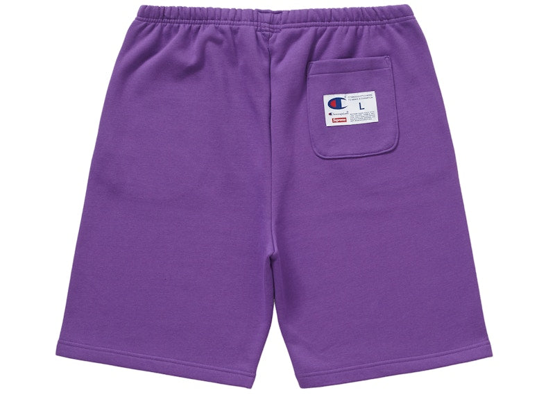 Supreme Champion Outline Sweatshort Purple
