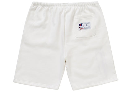 Supreme Champion Outline Sweatshort White