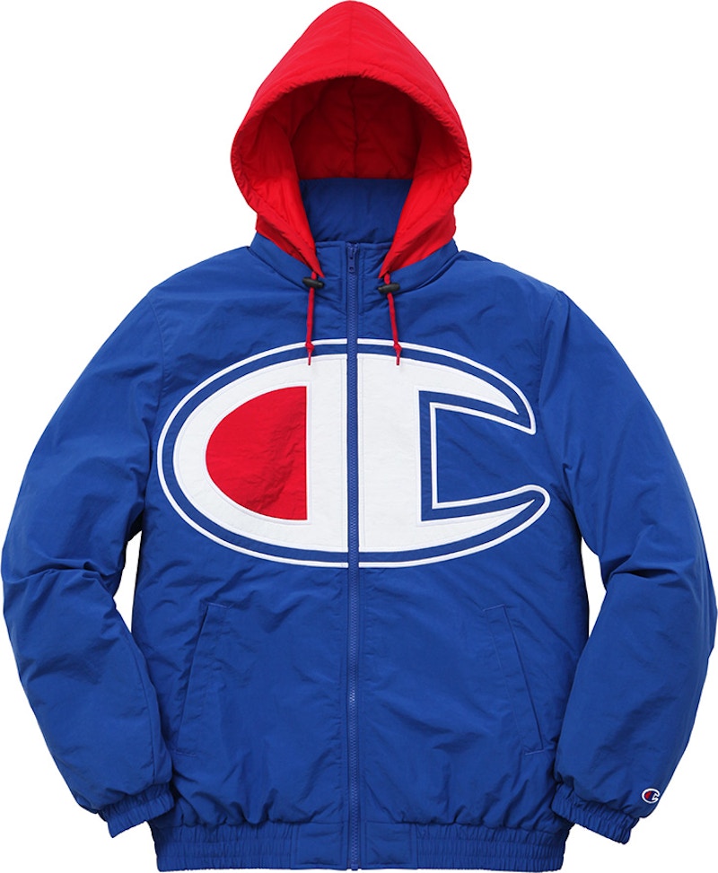 Supreme Champion Puffy Jacket Royal