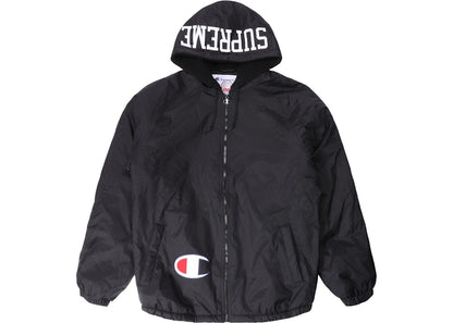 Supreme Champion Sherpa Lined Hooded Jacket Navy