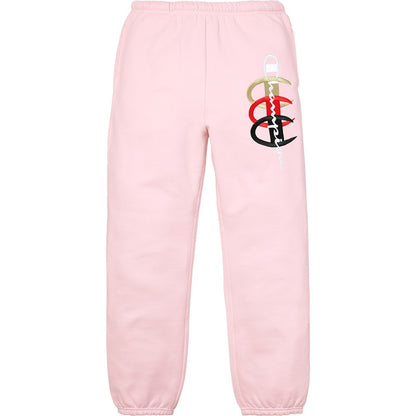 Supreme Champion Stacked C Sweatpant Light Pink