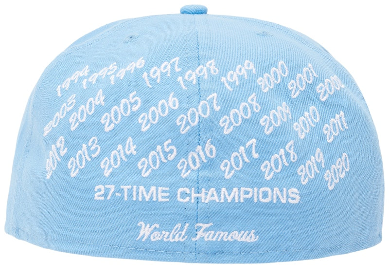 Supreme Champions Box Logo New Era Bright Blue