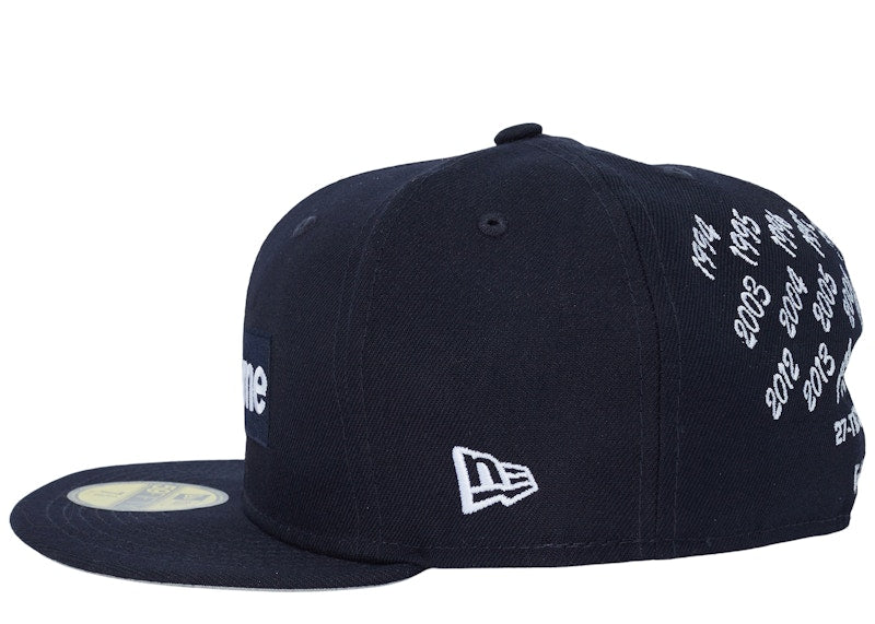 Supreme Champions Box Logo New Era Navy
