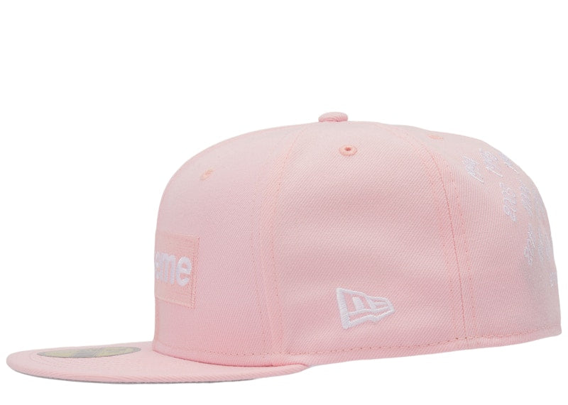 Supreme Champions Box Logo New Era Pink