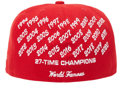 Supreme Champions Box Logo New Era Red