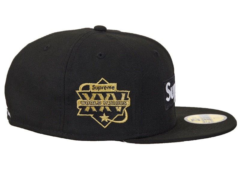 Supreme Championship Box Logo New Era 59Fifty Hat Black