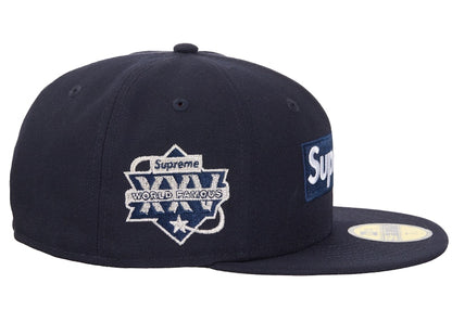 Supreme Championship Box Logo New Era 59Fifty Hat Navy